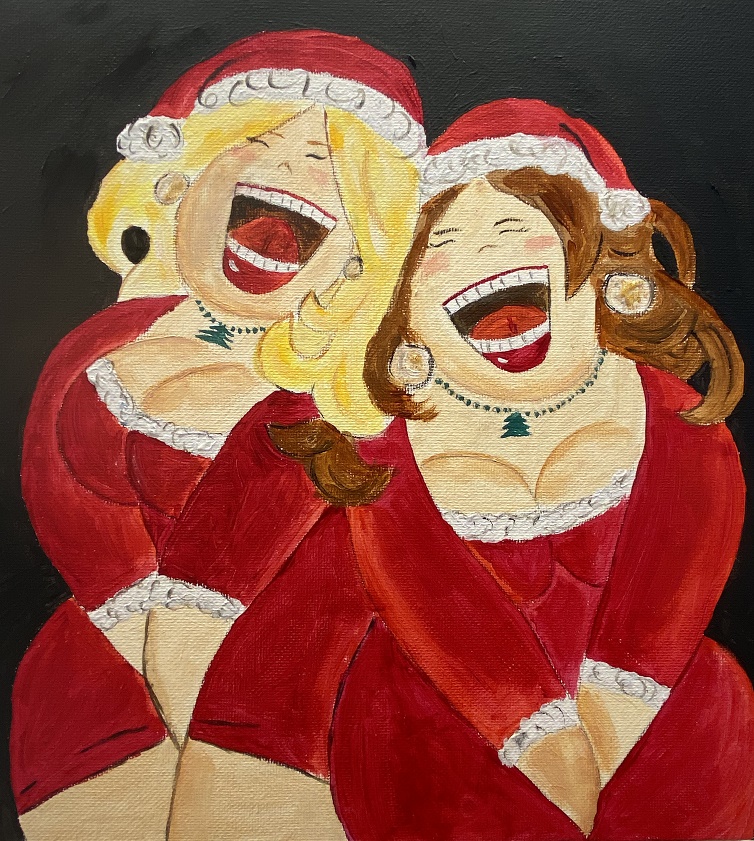 Workshop Kerst vrouwen schilderen - image 1
